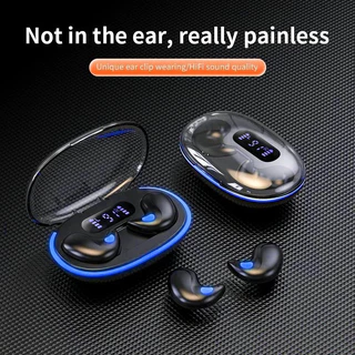 Senbenbao X55 หูฟัง TWS Sleep หูฟังไร้สายบลูทูธจอแสดงผล Led Hifi สเตอริโอหูฟังตัดเสียงรบกวนชุดหูฟังกีฬากันน้ํา