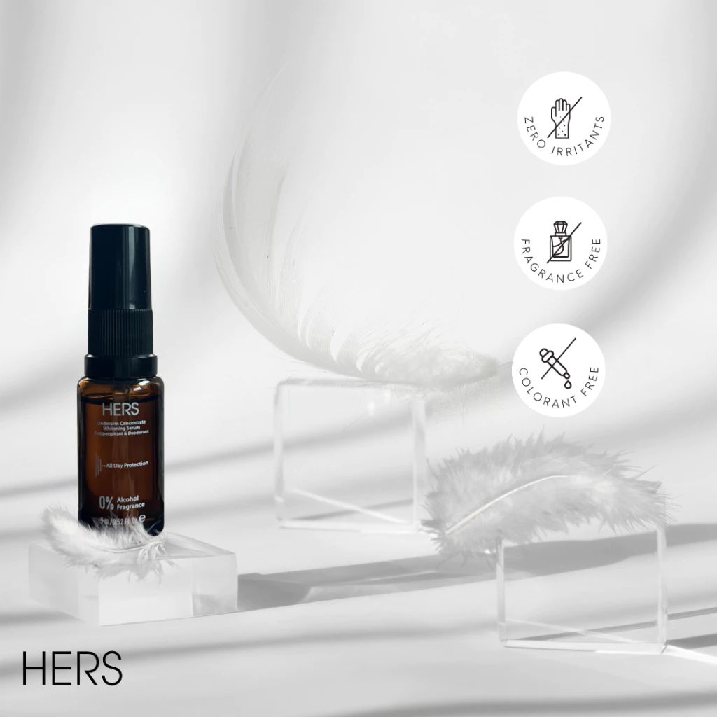 HERS เซรั่มรักแร้ 15ml ลดเหงื่อ คุมกลิ่นกาย ขาวกระจ่างใส ลดตุ่มหนังไก่ - รูปที่ 6