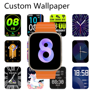 Laxasfit T800 Ultra Smart Watch 2026 1.96 หน้าจอ HD บลูทูธ Call Sports Band