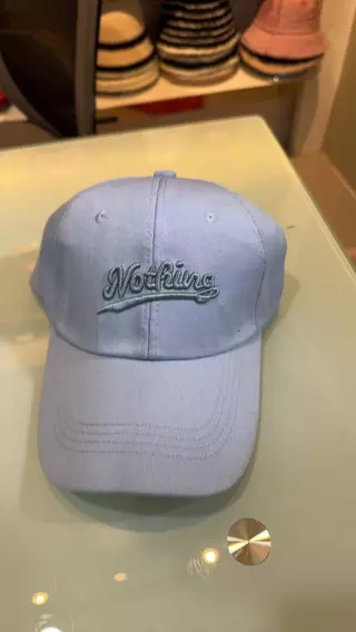 หมวกแก๊ป หมวกเบสบอล ปัก NOTHING ผ้านิ่ม ใส่สบาย หมวกแฟชั่นเกาหลี