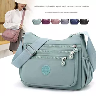 กระเป๋าสะพายไหล่ผู้หญิงอินเทรนด์หลายกระเป๋ากระเป๋าถือCrossbody CasualซิปทุกวันCommuter Essential Urban Wanderlustของขวัญ