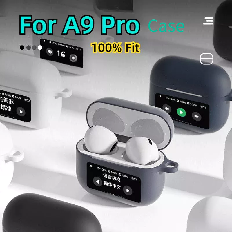 เคสซิลิโคน TPU สำหรับหูฟัง Bluetooth A9 Pro กันกระแทก