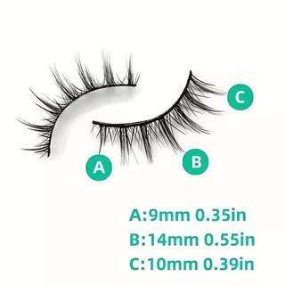 Natural Cross 3D False Lashes - 5 คู่ Fluffy Soft อัพเกรดแต่งหน้า