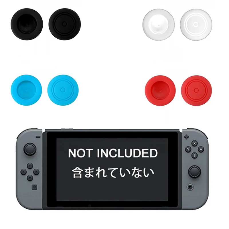 ฝาครอบหัวจับซิลิโคน อุปกรณ์เสริมสำหรับจอย Nintendo Switch
