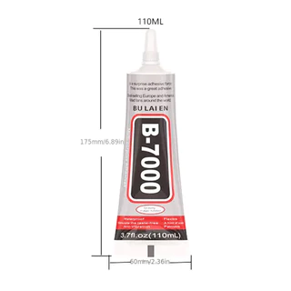 One Piece B7000 ADHESIVE GLUE 110ml กาวซิลิโคนยางอเนกประสงค์สําหรับหน้าจอโทรศัพท์และงานฝีมือ DIY
