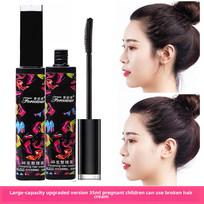 Flyaway Hair Control Cream & Hair Finishing Stick, Anti-Frizz, Waterproof & Sweatproof, Non-Greasy, Volumizing Long Lasting Fixing Balm