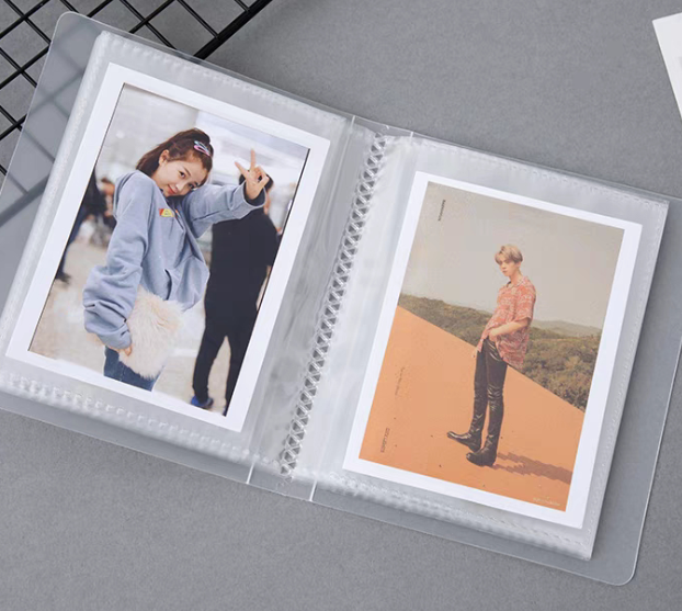 อัลบั้มรูป Lomo Card ขนาด 4R จํานวน 48 ชิ้น อัลบั้มรูป KPOP สําหรับใส่โฟโต้การ์ด ปกด้าน 4R