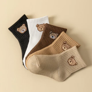 ถุงเท้าแรกเกิดสําหรับเด็กผู้หญิง&เด็กผู้ชาย 5-Pack - Soft Breathable Low-Cut สําหรับทารกและเด็กวัยหัดเดิน (1-5 ปี)