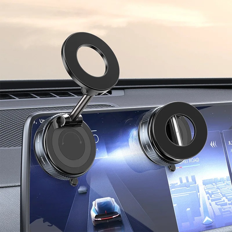 K007 ที่วางโทรศัพท์แม่เหล็กสูญญากาศ 360 หมุนได้ Heavy Duty Car Mount