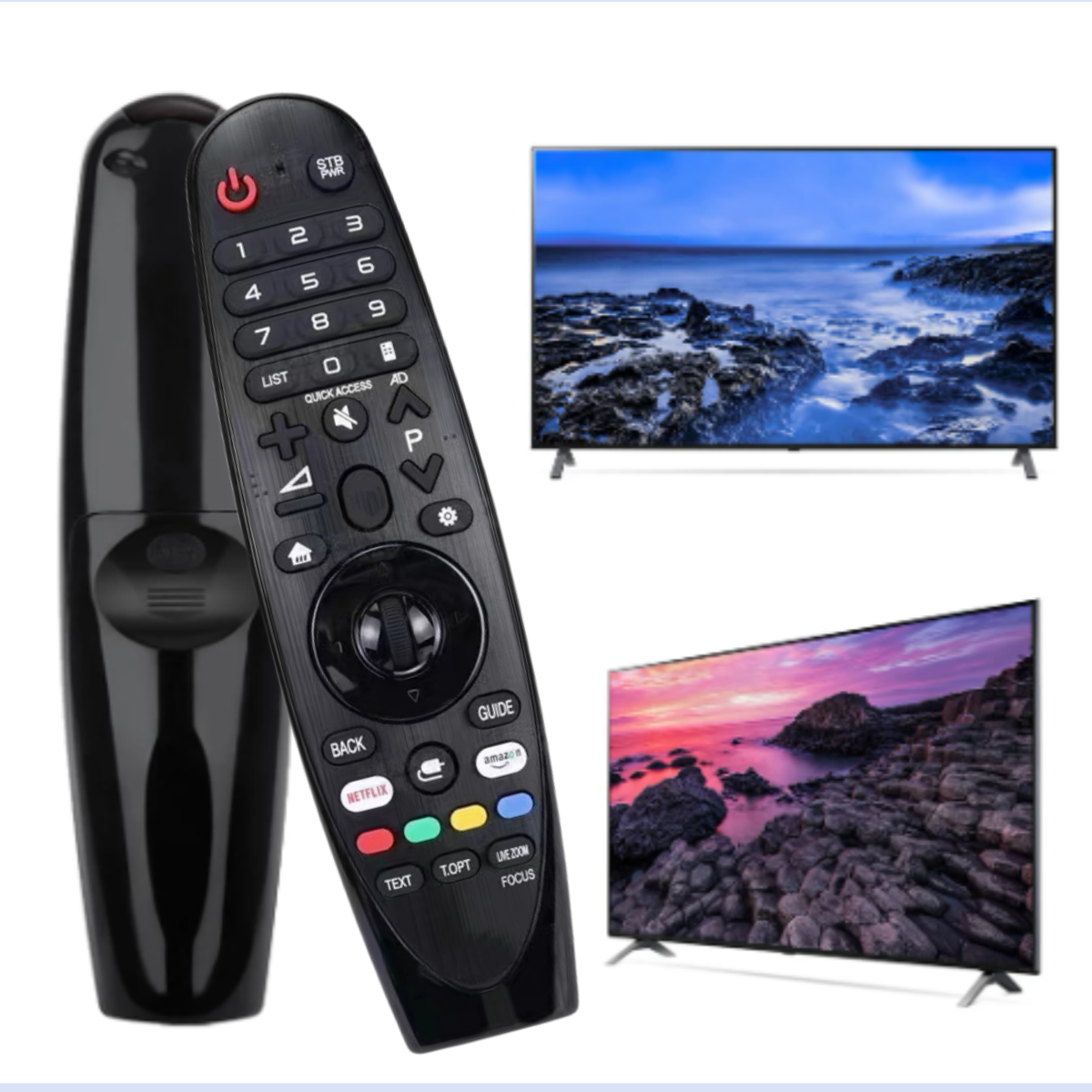 รีโมทคอนโทรล IR เหมาะสําหรับสมาร์ททีวี LG รวมปุ่มฟังก์ชั่นลัด Netflix/Primevideo