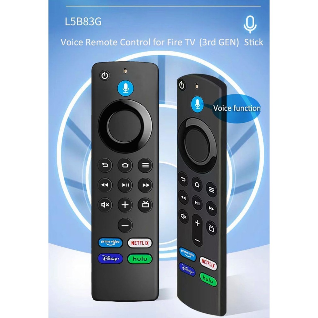 L5B83G 3rd GEN เปลี่ยนเสียง Universal Remote สําหรับ TV Stick 4K Bundle 1st และ 2nd Gen