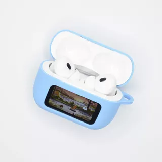 A9 Pro TPU เคสซิลิโคนสําหรับหูฟังบลูทูธกันกระแทกปกอ่อนพร้อมการป้องกันหน้าจอสัมผัสสีดําสีฟ้าสีขาวสีน้ําเงินเข้มสีม่วงตัวเลือกสําหรับของขวัญท่องเที่ยวฤดูหนาว{เฉพาะเคส}