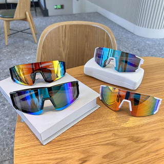 กีฬากลางแจ้ง UV400Gggles - แว่นกันแดดกันลมสําหรับปั่นจักรยาน/เล่นสกี/ขับรถ