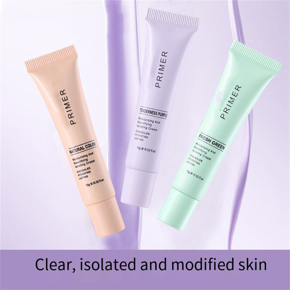 ไพรเมอร์ครีม Make Up Base Moisturizing Brightening Brighten Whitening Isolation Cream Base รองพื้นคอนซีลเลอร์