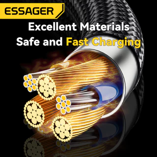 Essager สายชาร์จ USB Type C 7A 100W ชาร์จเร็ว สําหรับ