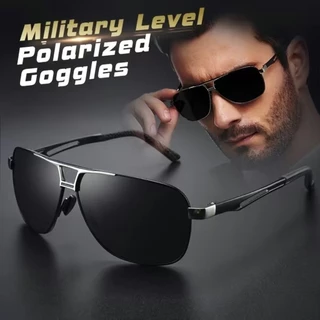 ​2025 แว่นกันแดดโพลาไรซ์ Retro Aviator ชิลด์ป้องกันรังสียูวีสําหรับการขับขี่, ตกปลาและกลางแจ้ง