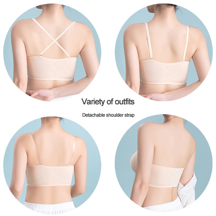 Lovito บราตีลไร้ตะเข็บ สำหรับทุกฤดู สำหรับผู้หญิง LCS25A113 - รูปที่ 4