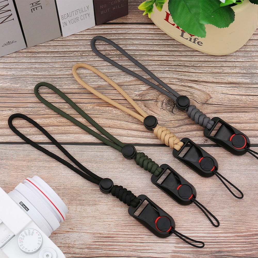 กล้อง CottonRope WristStrap QuickReleaseทอStrap MirrorlessCamera