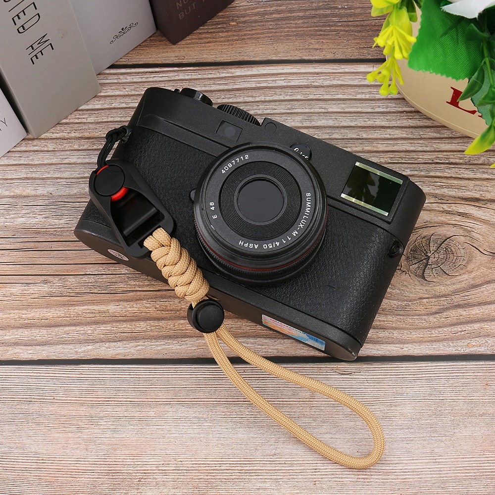 กล้อง CottonRope WristStrap QuickReleaseทอStrap MirrorlessCamera