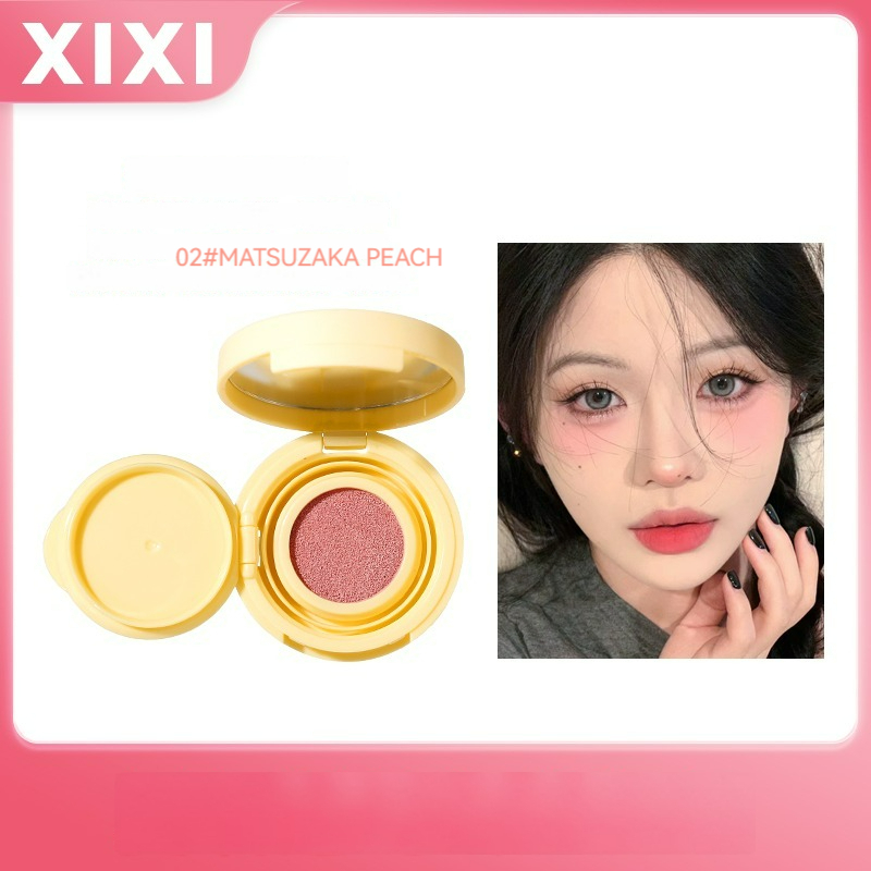 Xixi บลัชออนพาเลท บลัชออน แป้งแต่งหน้า ปัดแก้ม หน้ากระจ่างใส ธรรมชาติ นุ่ม แต่งหน้า