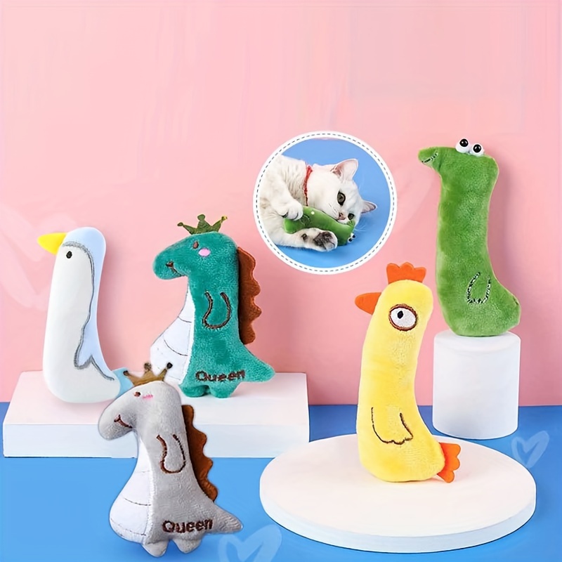 ของเล่นตุ๊กตาสัตว์เลี้ยง แบบโต้ตอบ สําหรับแมว จํานวน 1 ชิ้น