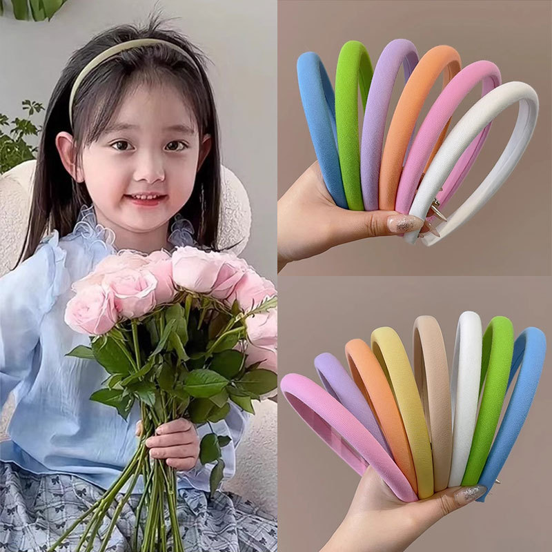 ที่คาดผมปีกกว้าง สีชมพูอ่อน แฟชั่นหรูหรา