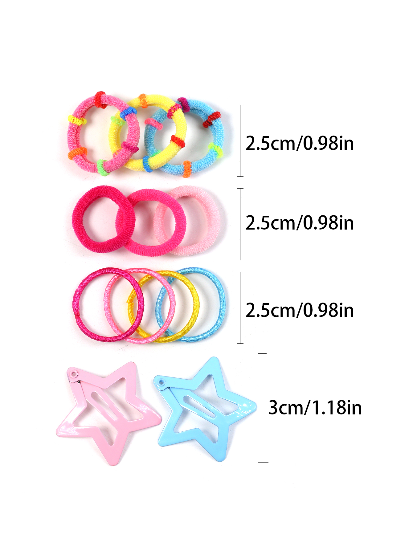 895ชุดผ้าผูกผมหลากสีสําหรับเด็กผู้หญิง | อุปกรณ์เสริม Unicorn & Star Bow เหมาะสําหรับของขวัญ (พร้อมกล่อง ราคา ถูกที่สุด ดีลบีเคเค แกลเลอรีภาพที่ 7