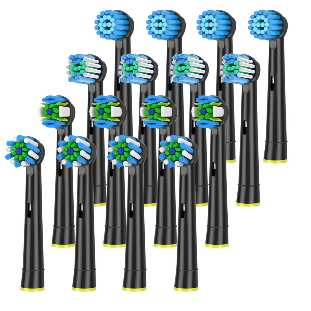 หัวแปรงสีฟันไฟฟ้า EB50 แบบเปลี่ยน สําหรับ Oral B D12 D16 D100 3757 3709 pro3 pro1max 4 ชิ้น