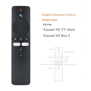 XMRM-006 Voice Mi Box TV Stick รีโมทคอนโทรลสําหรับ Android Smart Xiaomi 4A 4S 4X 4K