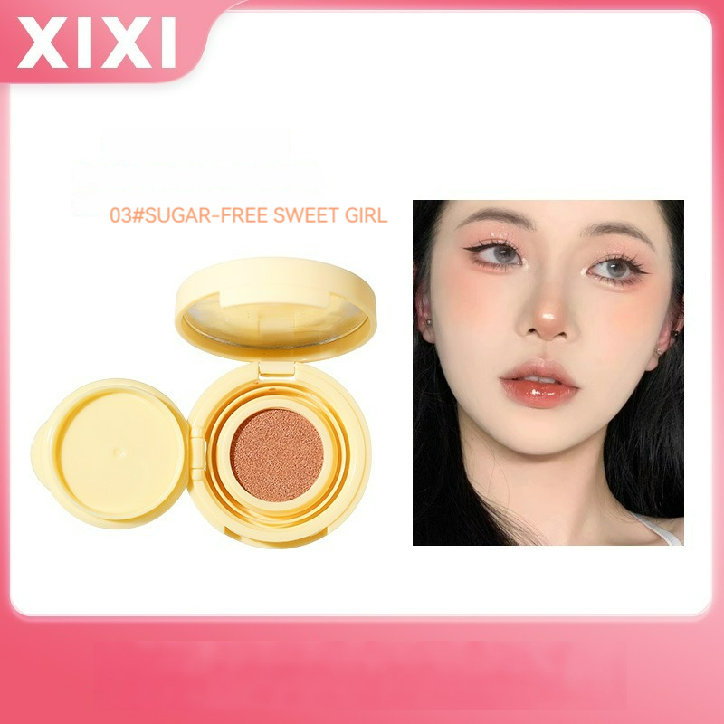 Xixi บลัชออนพาเลท บลัชออน แป้งแต่งหน้า ปัดแก้ม หน้ากระจ่างใส ธรรมชาติ นุ่ม แต่งหน้า