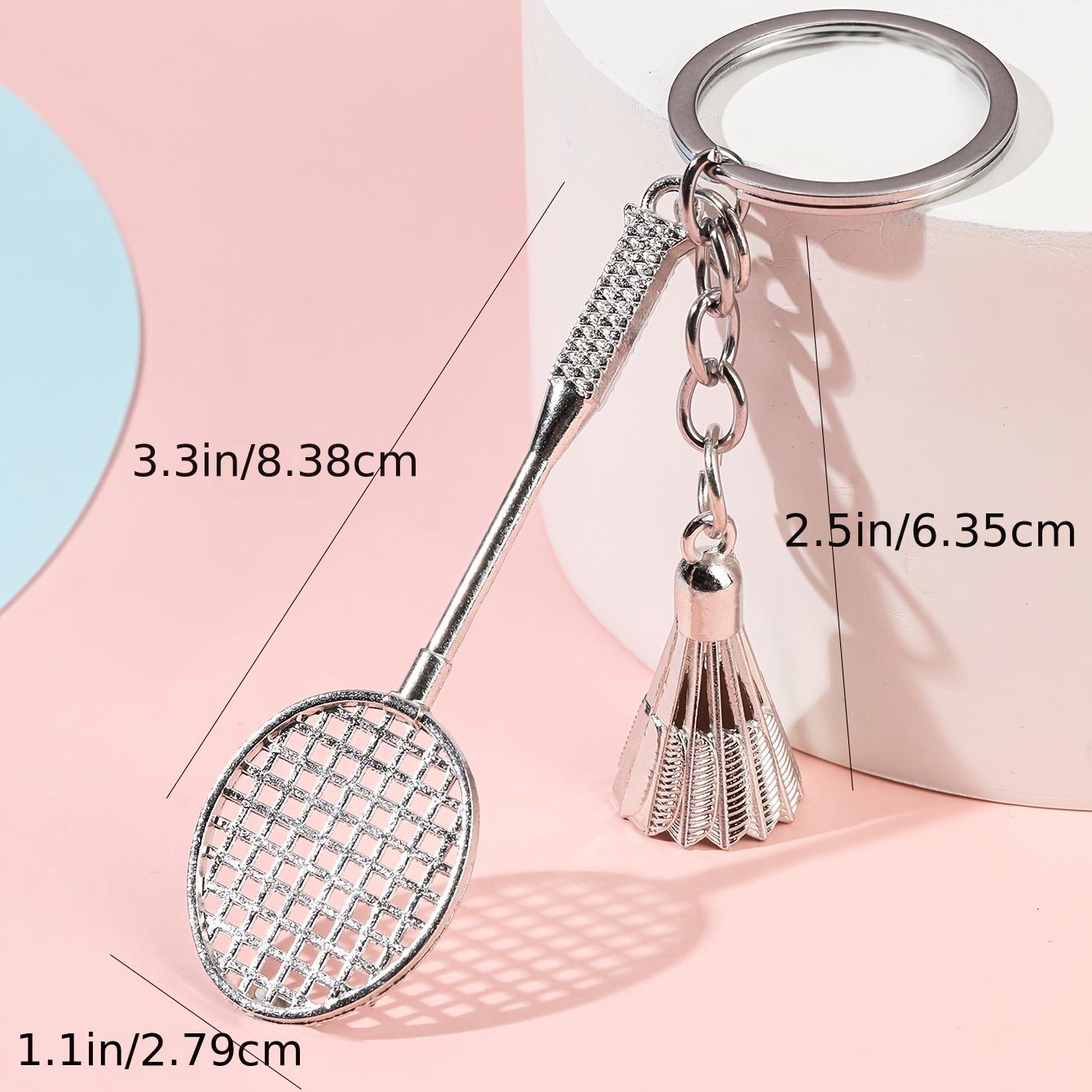 โลหะผสมจําลองแบดมินตันพวงกุญแจจี้; กีฬาของที่ระลึกนักเรียนโลหะของขวัญ - รูปที่ 2