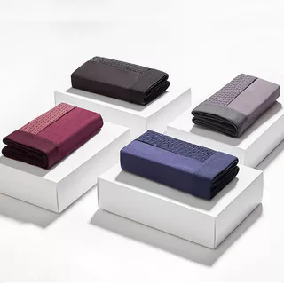 กางเกงบ็อกเซอร์ผ้าไหมน้ําแข็งสําหรับผู้ชาย 4 ชิ้น - สีทึบระบายอากาศได้และสบายสําหรับฤดูร้อน