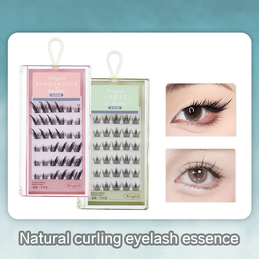 ขนตาปลอม แบบบาง ดูเป็นธรรมชาติ แบบหนา และยาว สีโปร่งใส