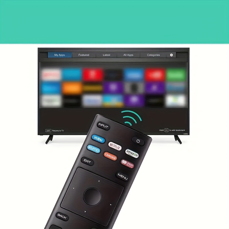 Xrt136 รีโมตคอนโทรล สําหรับ VIZIO All LED LCD HD 4K UHD HDR Smart TV