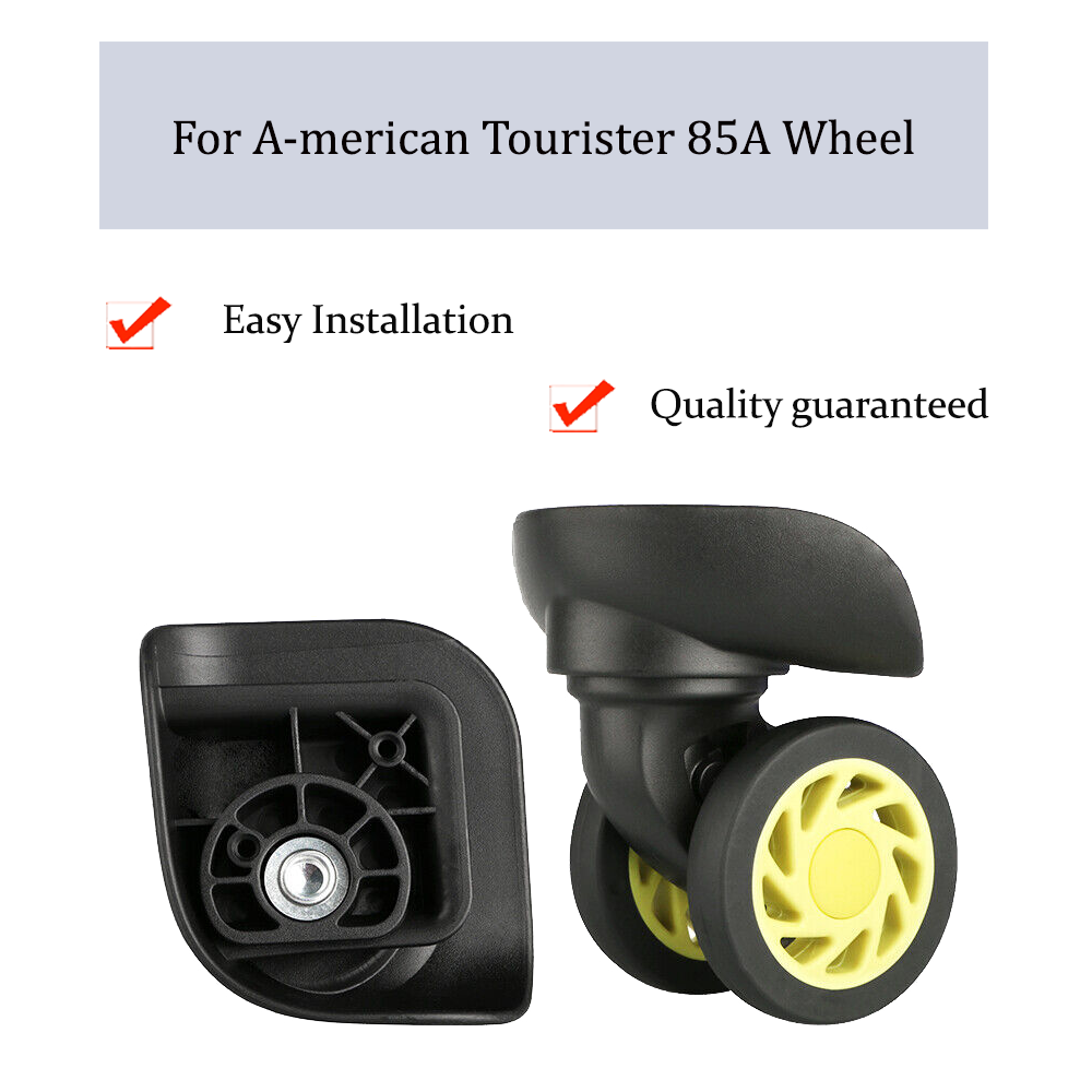 เหมาะสําหรับ American Tourister 85a รถเข็น universal ล้ออเมริกัน Tourister 85a อุปกรณ์เสริมกระเป๋าเดินทาง wh eel JX9054 ซ่อม