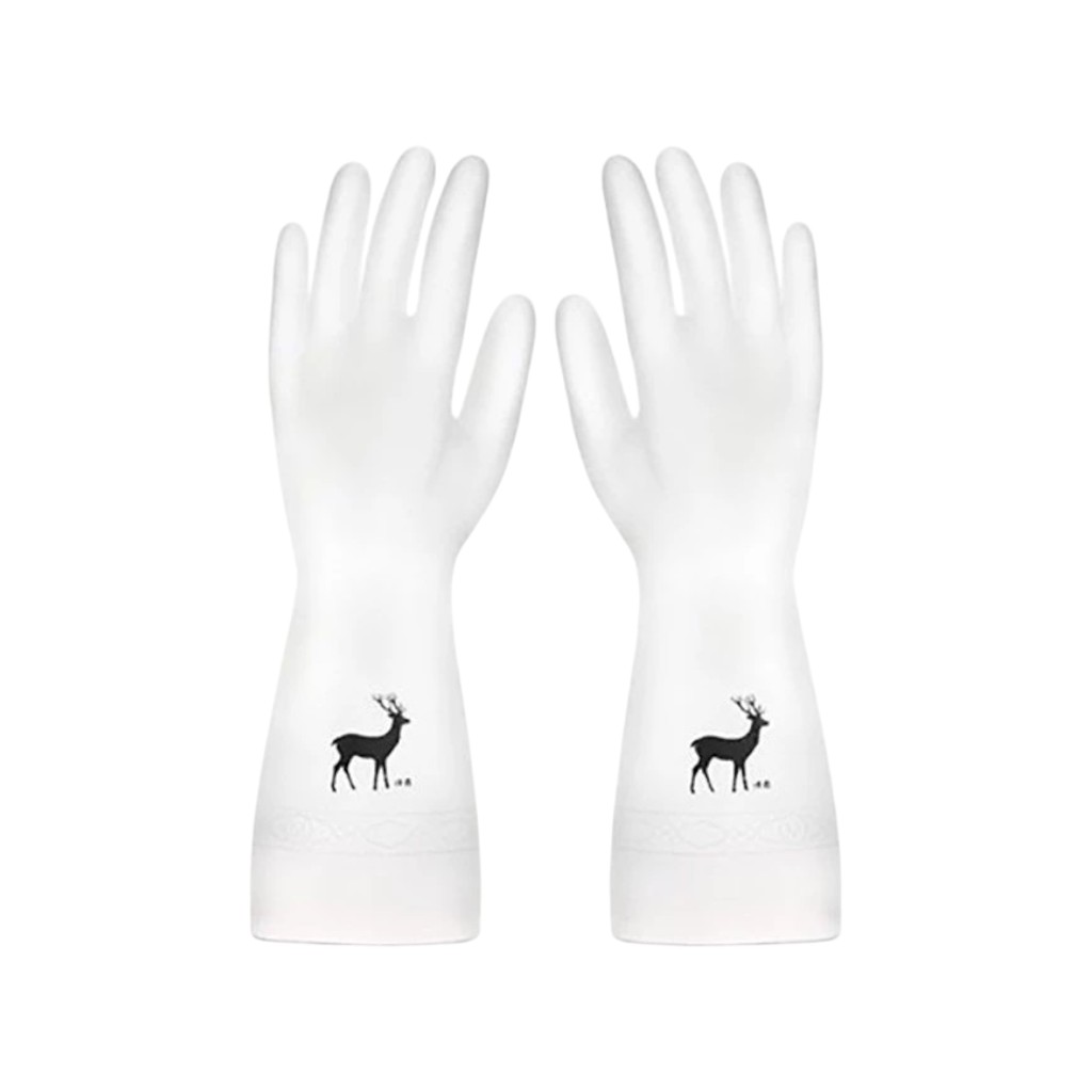 [มูลค่าสูงสุด] ถุงมือ LS1-0657-629 สําหรับล้างจานและทําอาหารเพื่อป้องกันการกัดกร่อนของผิวหนัง