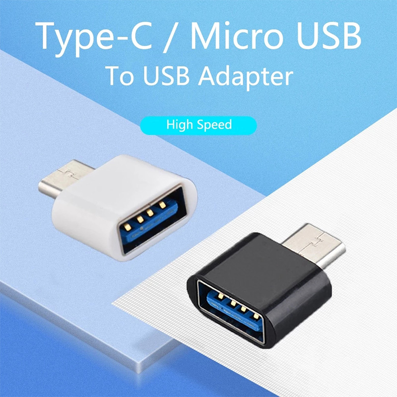 อะแดปเตอร์แปลง Mini Type-C เป็น USB 2.0 OTG Type-C เป็น USB2.0 ตัวผู้ ตัวเมีย สําหรับสมาร์ทโฟน Android