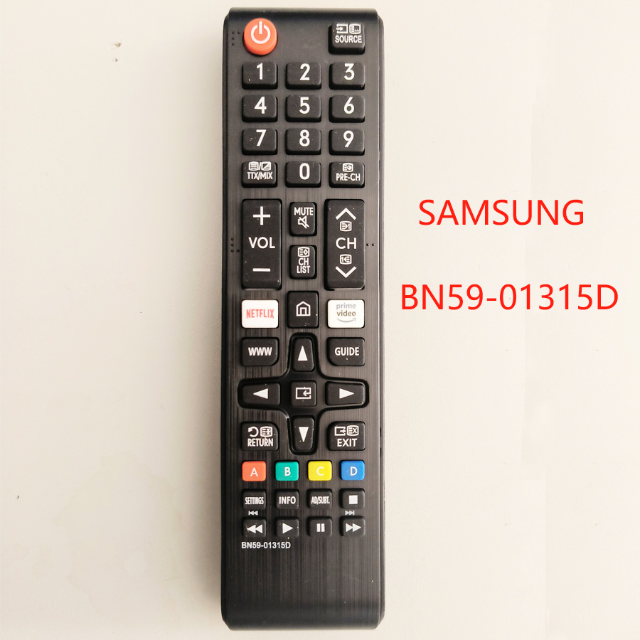 รีโมทควบคุมสํารอง BN59-01315D สําหรับทีวีอัจฉริยะ Samsung 4K รุ่น UA43RU7100W UA50TU7000 UA50RU7100W
