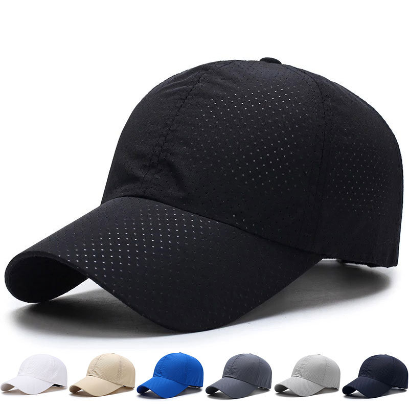 Unisex Light แผ ่ น Quick Drying ปรับกอล ์ ฟเบสบอลหมวกฤดูใบไม ้ ผลิฤดูร ้ อนกลางแจ ้ ง Leisure หมวกอุปกรณ ์ เสริมการเดินทางสําหรับผู ้ หญิงผู ้ ชาย