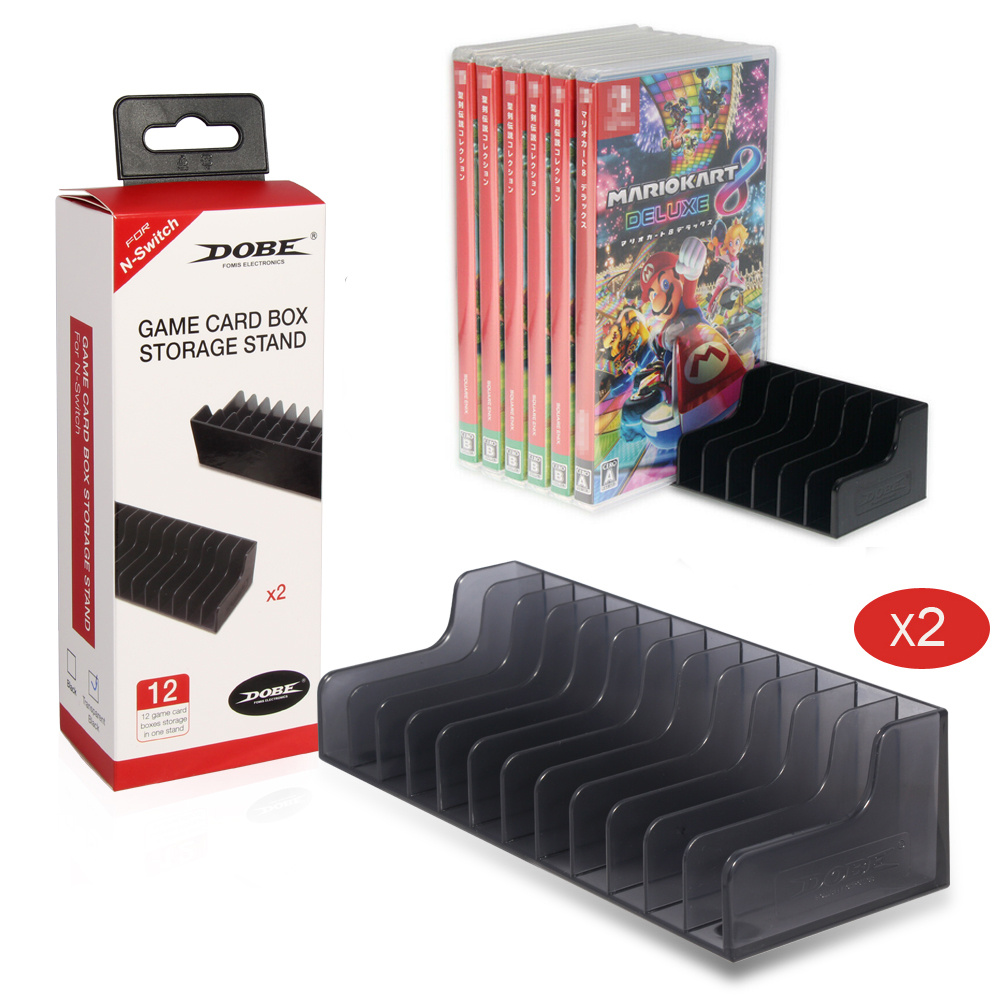 กล่องเก็บการ์ดเกม CD 24 ชิ้น ต่อชุด สําหรับ Nintendo Switch & Switch Oled / Lite NS Card Holders 2 ชิ้น ต่อชุด