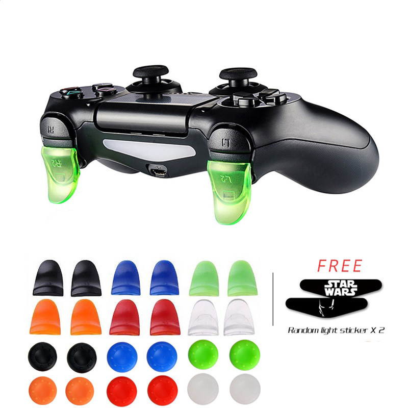 ชุดปุ่มทริกเกอร์ L2 R2 อุปกรณ์เสริม สําหรับ PlayStation 4 PS4 PS4 Slim PS4 Pro