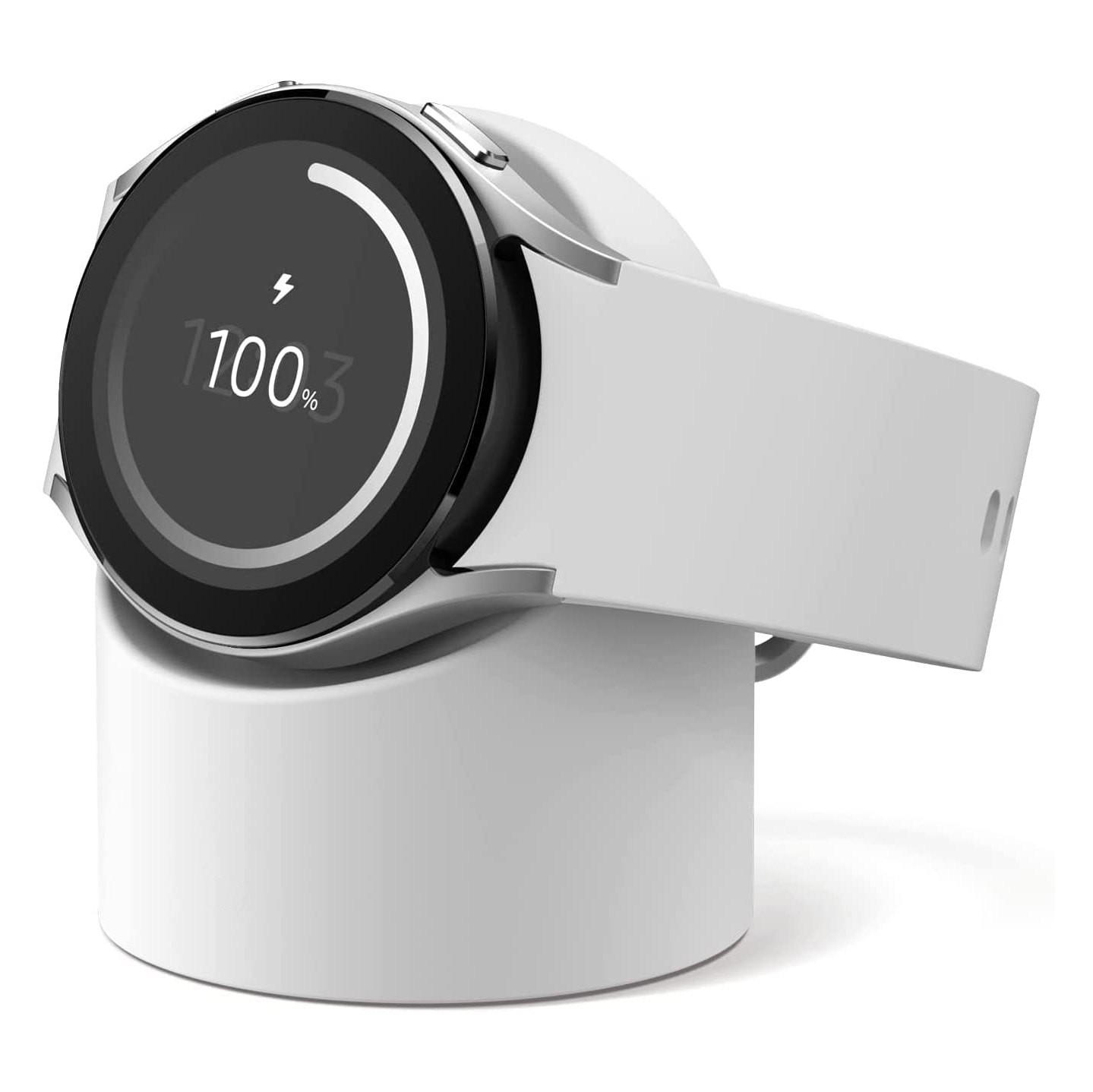 แท่นชาร์จฐานกลมหลากสี เหมาะสําหรับแท่นชาร์จซิลิโคน Galaxy watch5/6/6Pro