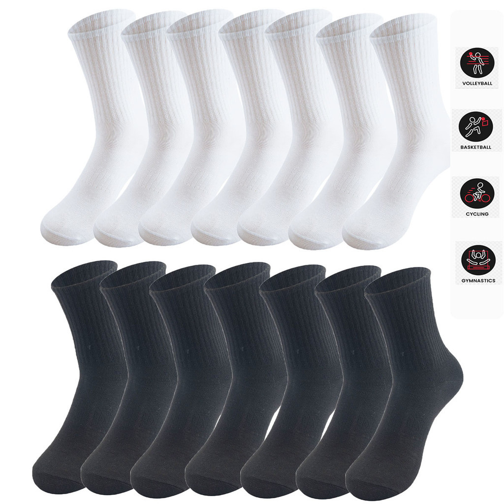 ซื้อ 10 แถม 11! ถุงเท้าระบายอากาศ ไม่จํากัดเพศ - สไตล์กีฬาและลําลองสําหรับผู้ชาย & ผู้หญิง