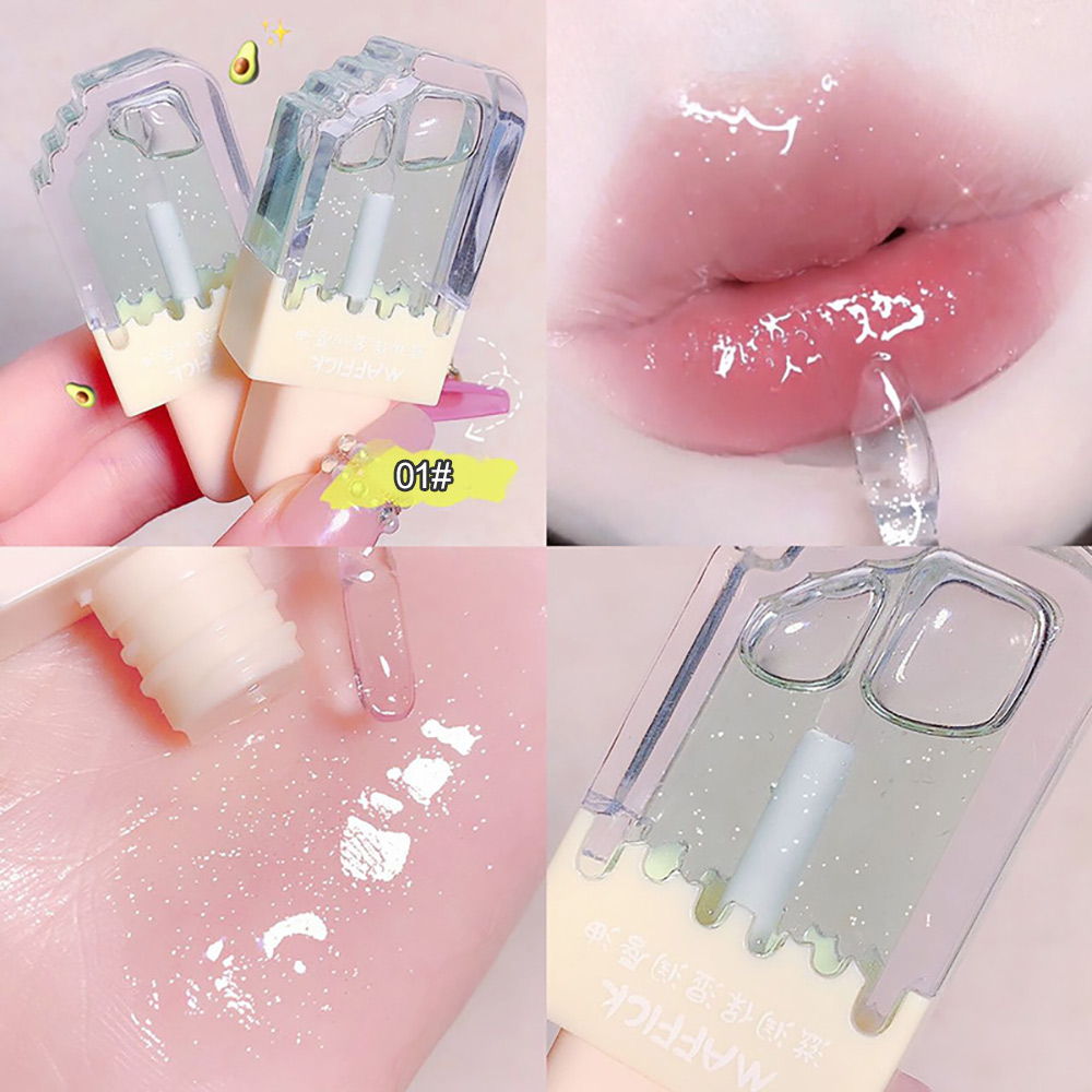 Maffick Lip Oil Mirror Moisturizing Lip Gloss กันน้ํา Long-Lasting Mirror Liquid ลิปสติก