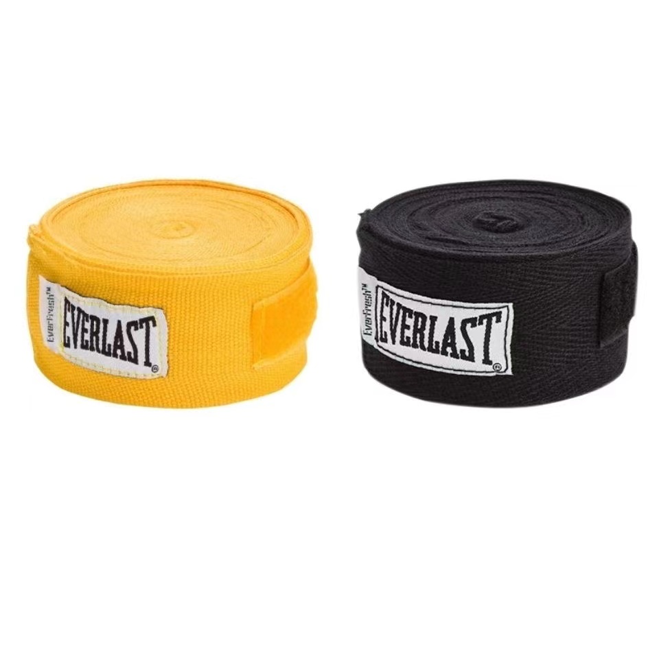 1 คู่ Everlast 3M 5M มวยเทควันโดกีฬาผ้าฝ้ายถุงมือป้องกันผ้าพันแผล