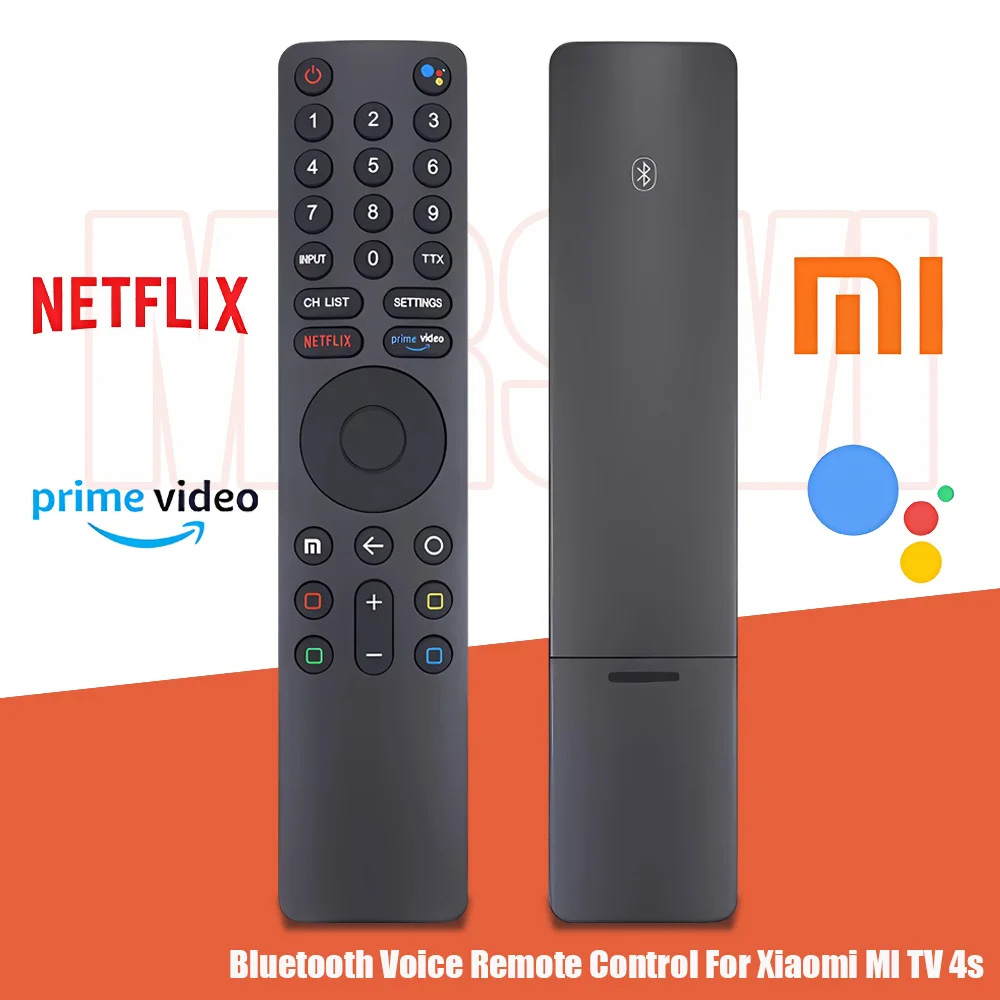 รีโมตคอนโทรล บลูทูธ XMRM-010 สําหรับ Xiaomi MI TV 4S Android Smart TVs L65M5-5ASP MI P1 32 MI Box
