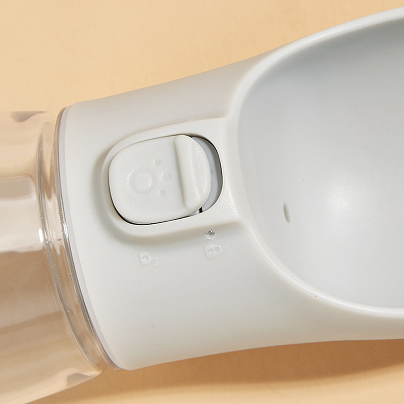 ขวดน้ําสัตว์เลี้ยงแบบพกพา – เครื่องจ่ายน้ําดื่มกลางแจ้งป้องกันการรั่วพร้อมชามในตัว, การดําเนินงานมือเดียว 300 มล./350 มล./550 มล. สําหรับสุนัขและแมวขนาดใหญ่ขนาดกลางขนาดเล็ก - รูปที่ 2