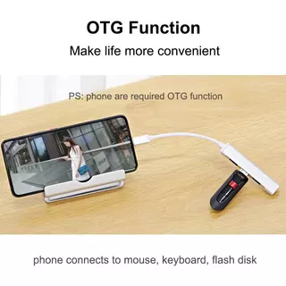 ประเภท C HUB พอร์ต USB 4 ใน 1 ความเร็วสูง OTG 4 พอร์ต Multi Splitter อะแดปเตอร์สําหรับ Macbook Pro PC แล็ปท็อป