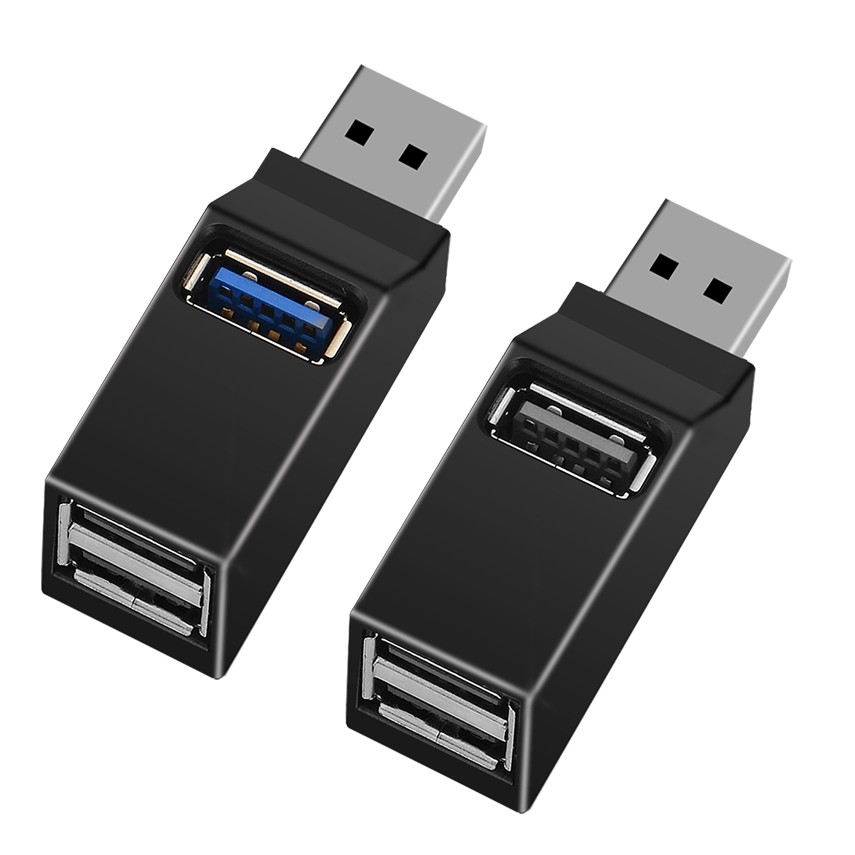 ฮับ USB 3.0 Mini 3 พอร์ตความเร็วสูง 5Gbps ตัวแยกแบบพกพา อะแดปเตอร์ความเร็วสูงสําหรับคอมพิวเตอร์แล็ปท็อป