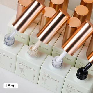 XEIJAYI 1 ชิ้น 15 มล. ยาทาเล็บสีขาว เจลกลิตเตอร์แบบแช่สำหรับทุกฤดูกาล สำหรับทำเล็บ DIY ที่บ้านหรือนิ้วมือในร้านเสริมสวย